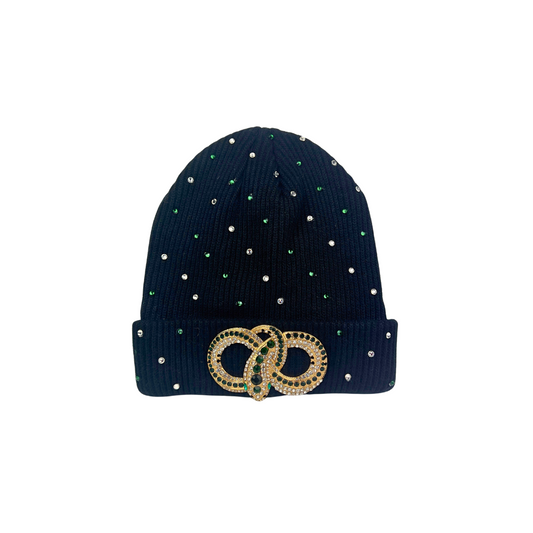 Aldo Snake Beanie with Jewels